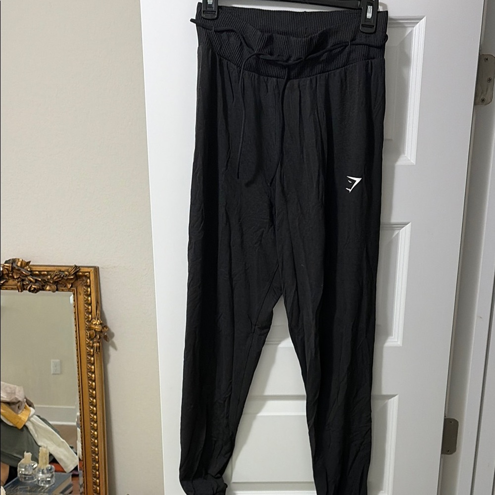 Black Joggers with Logo